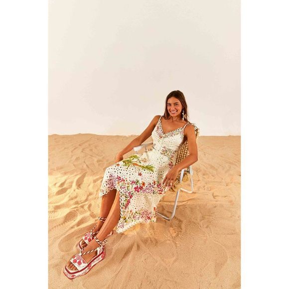 FARM Rio Floral White Dress - Picture 3 of 9